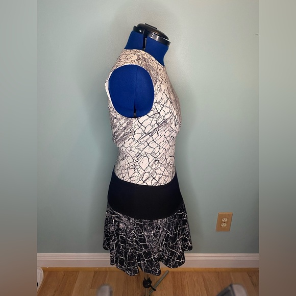 BCBG COLORBLOCK MINI DRESS - Picture 2 of 3